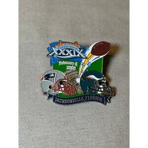 NFL Super Bowl 39 Collectible Lapel / Hat Pin